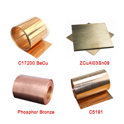 Beryllium Copper BeCu / ZCuAl03Sn09 / Phosphor Bronze Sheet Plate Metal Panel eBay