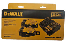 Dewalt 20V  DCB205-2C 5Ah 2 X Dcb205 Batteries & dcb115 charger Starter Kit 2024