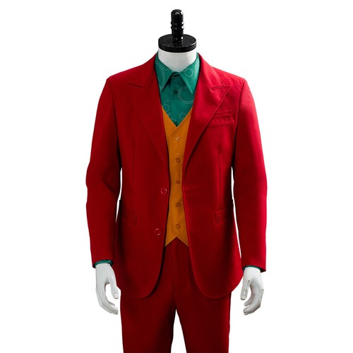 2019 Movie Joker Joaquin Phoenix Arthur Fleck Cosplay Costume Suit Halloween MEN - Bild 9 von 72