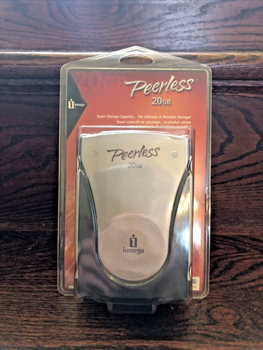 Iomega Peerless 20GB MAC- Brand New PC Formatted 31765 - Afbeelding 2 van 7