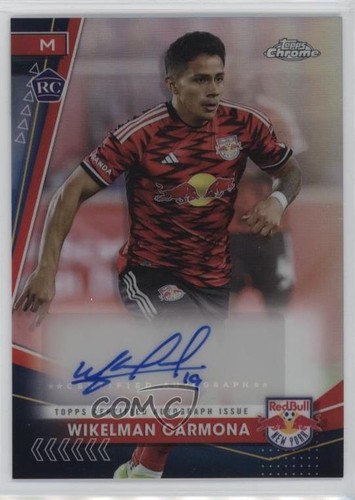 2024 Topps Chrome MLS Wikelman Carmona #CA-WC Rookie Auto RC j3z