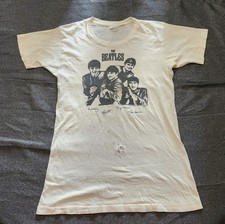 Vintage 1960s Beatles Tshirt I Want To Hold Your Hand Tour