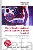 Lambert M. Surhone (U. A.) | Warrenton Presbyterian Church (Abbeville, South...
