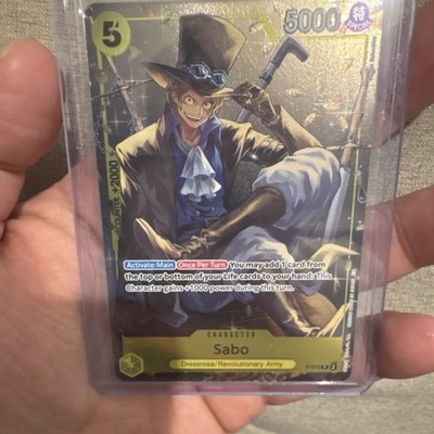 One Piece Sabo Promo Special Foil Character P-073 5000 Power Card