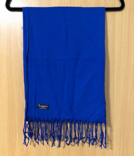 PASHMINA Damen Pashmina Schal/Tuch in Blau oh...
