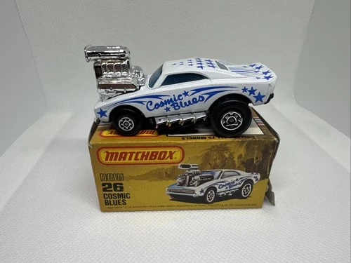 1981 Matchbox Superfast No. 26 Cosmic Blues UK with Original Box