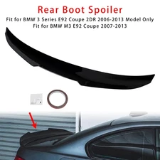 Gloss Black Rear Boot Spoiler For BMW 3 Series E92 06-13 Coupe PSM Style