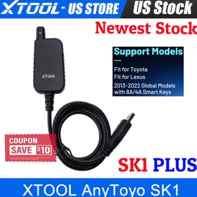2026 XTOOL AnyToyo SK1 PLUS For Toyota / Lexus 8A/4A Smart Key Programming V2.0
