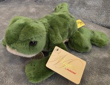 Miyoni by Aurora 9 Frog Spots Green Plush Realistic Stuffed Animal 2018 NWT