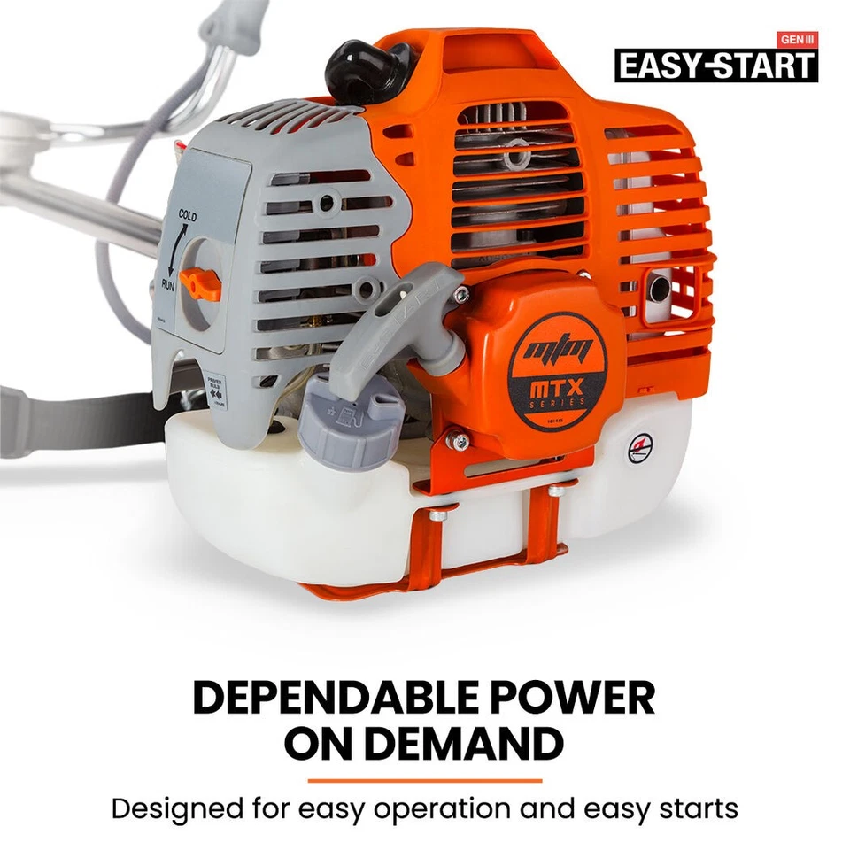 MTM 62cc 7in1 Brush Cutter Garden Multi-Tool Pole Trimmer Bullhorn Handle - image 4 of 4