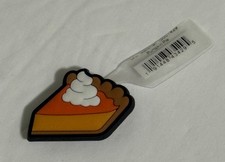Pumpkin Pie Fall Autumn Croc Shoe Charm Jibbitz Spooky Season Halloween