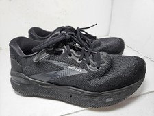 Brooks Ghost Max Triple Black Walking Running Shoes Womens 10 D