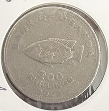 2003 Bank of Uganda 200 Shillings
