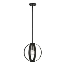 Modesto - 1 Light Pendant In Industrial Style-15.75 Inches Tall and 12.25 Inches