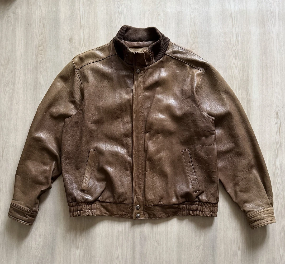 comstock“本革”leather “短丈“bomber jacket Robert Comstock Indiana Men's Coats & Jackets for sale | eBay