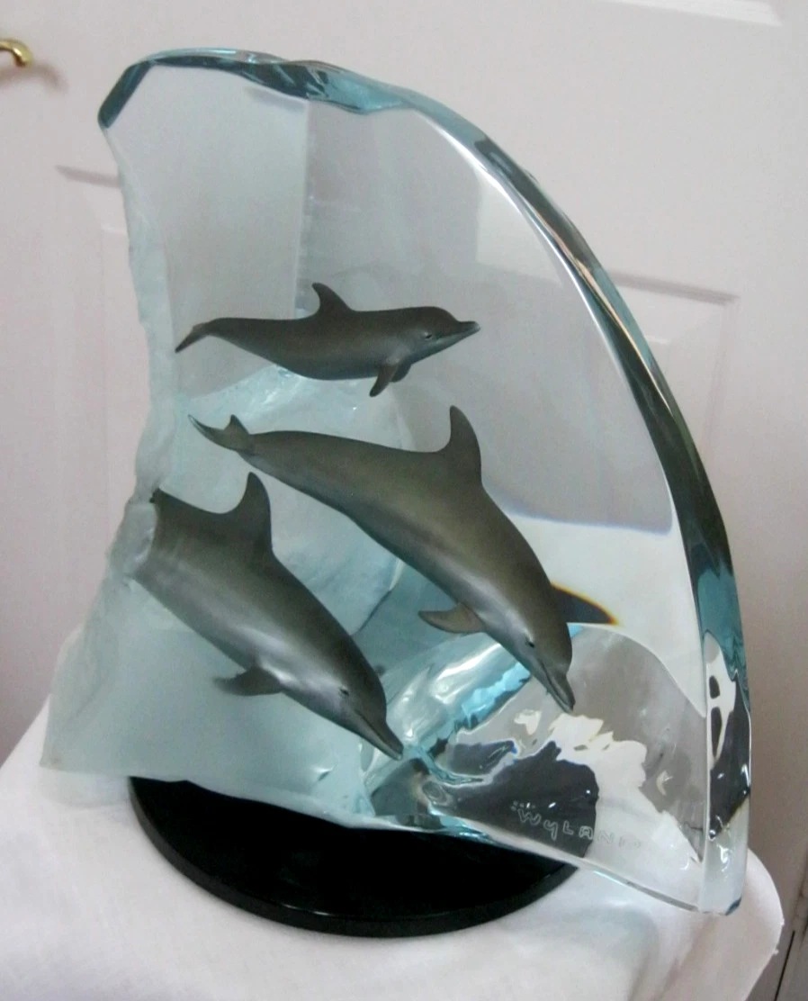 Wyland Original Art 1990-1999 Time Period Produced Sculptures for