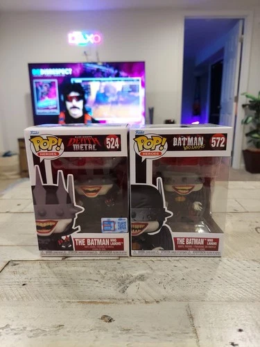 Funko Pop! DC Universe  The Batman Who Laughs  NYCC 2024 Con Exc. #524 & 572 Set