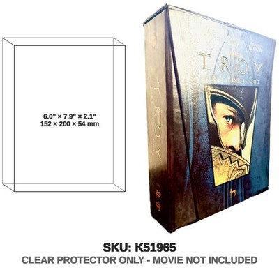 Protector For Warner Bros. Troy Directors Cut Ultimate Collectors Edition DVD