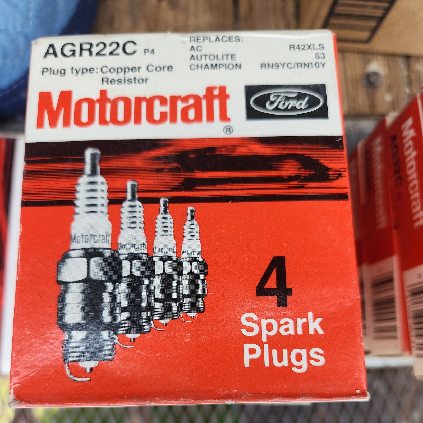 Motorcraft AGR22C Spark plugs 