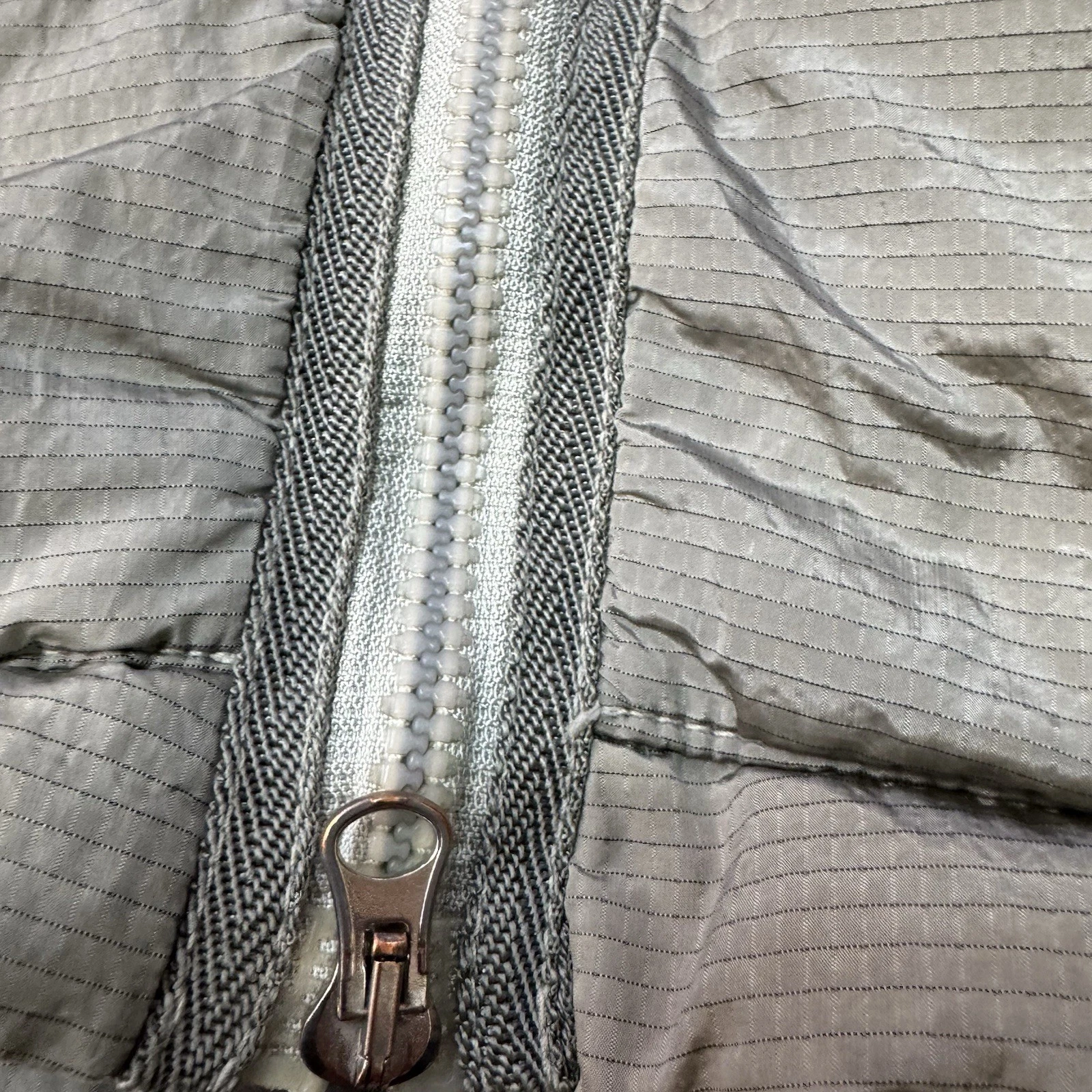 Stone Island Nylon Metal Watro Rip stop Down TC Green Graysh Sz M Jacket READ - product detail image 12