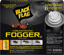 Black Flag Indoor Fogger, Pack of 6