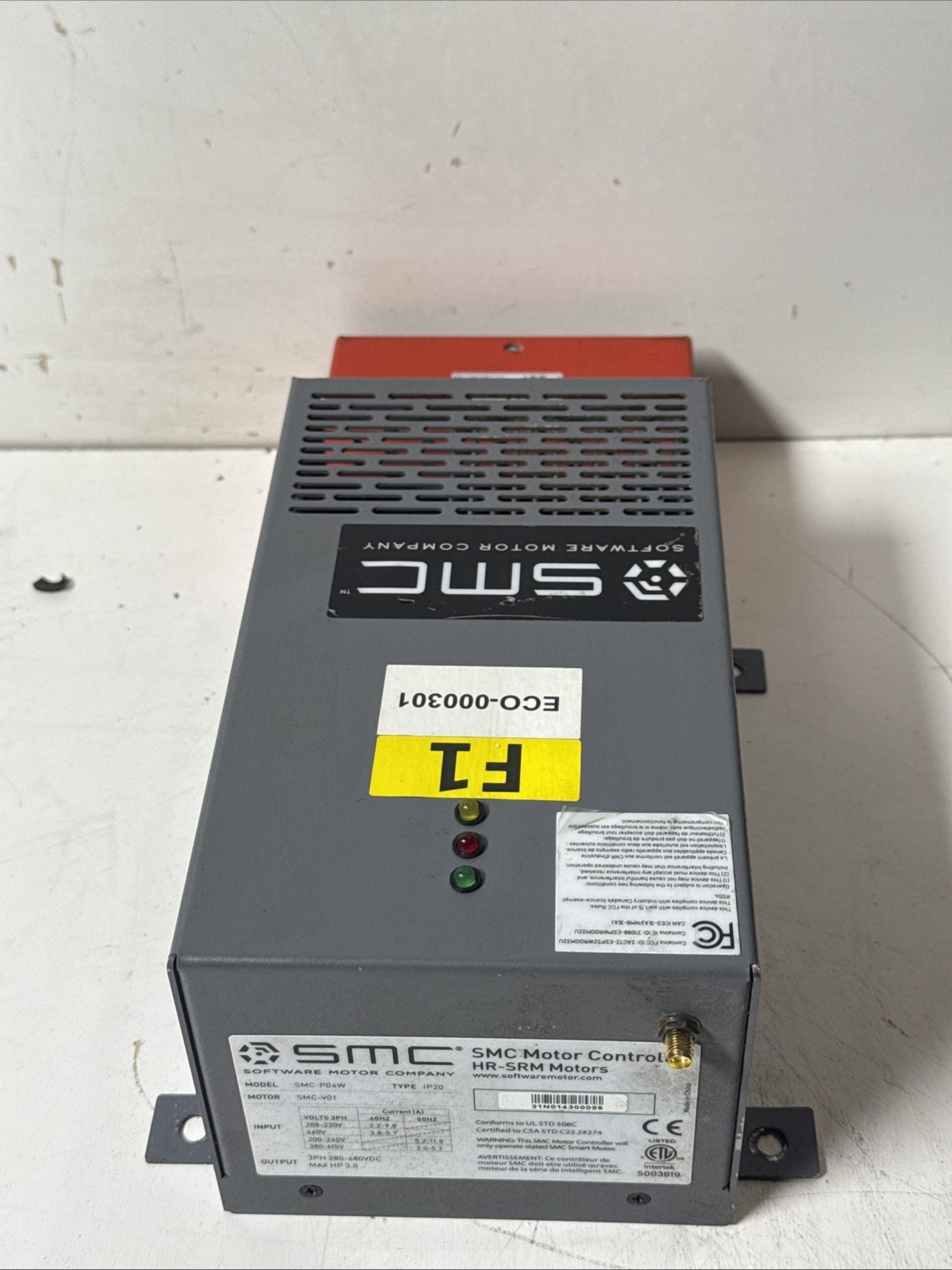 SMC Motor Controller HR-SRM Motors SMC-P04W