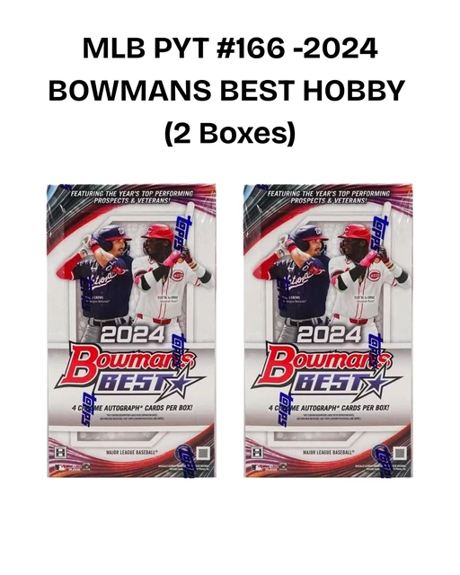 TWINS - MLB PYT #166 -2024 BOWMANS BEST HOBBY (2 Boxes)