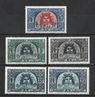 French Tunisia 1947 . Complete set 5 new stamps**.  " NEPTUNE l"    (9426)