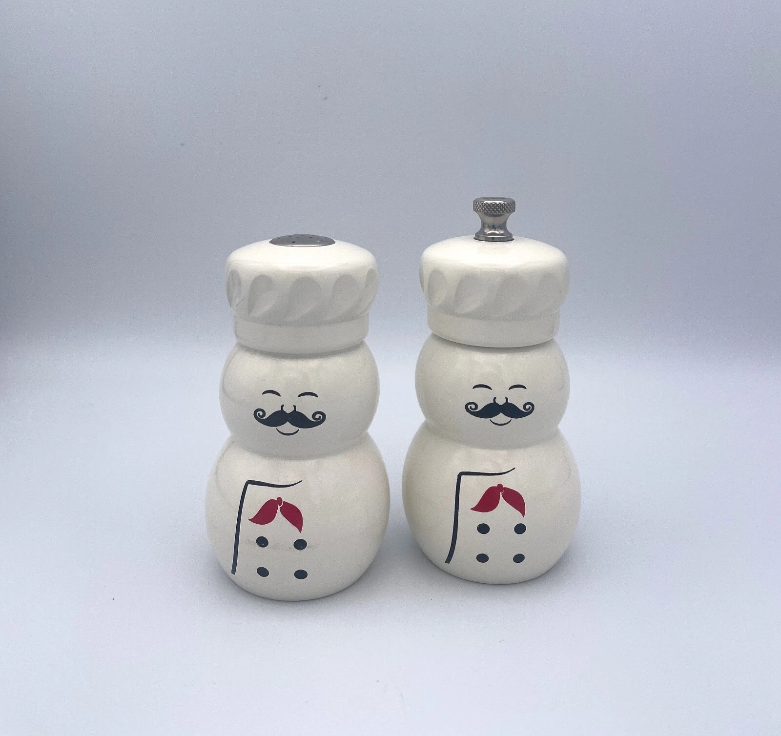 Fletchers Mill Chef Salt and Pepper Shaker set