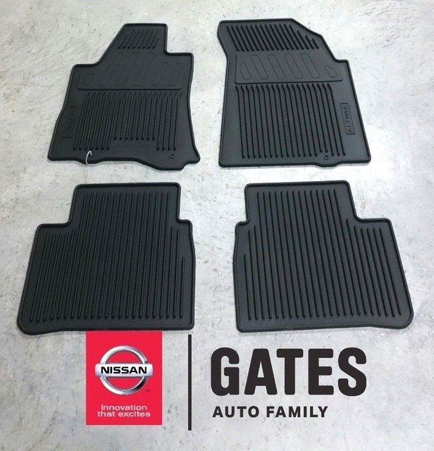 Nissan Altima Oem All Weather Rubber Floor Mats 2016 Up 999e1