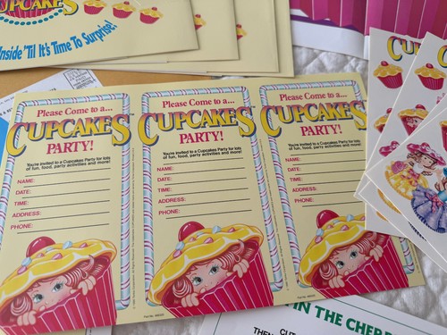 1990 Tonka Cupcakes Birthday Party Packet - Afbeelding 10 van 10