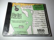POP HITS MONTHLY KARAOKE January 2012 CD G Vol 21216-01 New