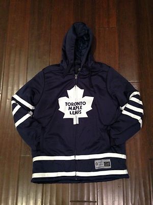 Toronto Maple Leafs NEW Men's Large Cross Check Jacket by GIII