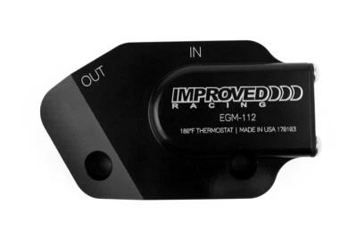 Low-Profile Oil Cooler Thermostat for LS Engines, 180ºF - Image 1 of 4