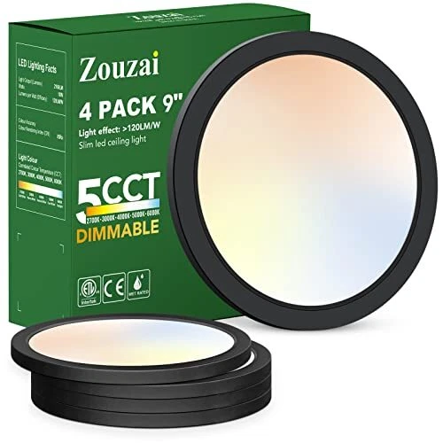 4 pack sale flush mount lights