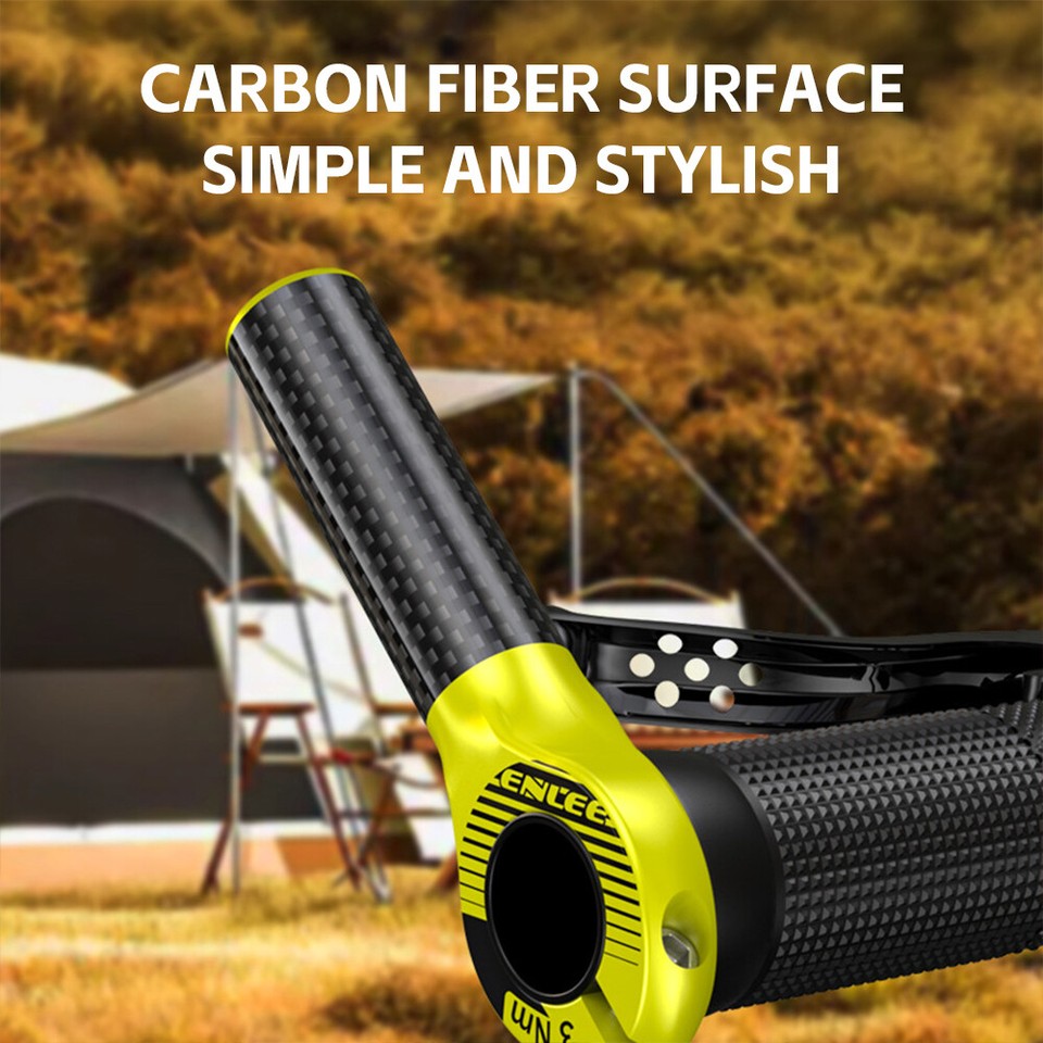 Carbon Handlebar Ends Mountain Bike Handlebar Grip Bike Vice K1D0 eBay