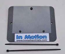 Trials CARBON Effect  Number Plate Bultaco Montesa Fantic Gas Gas Beta Scorpa 