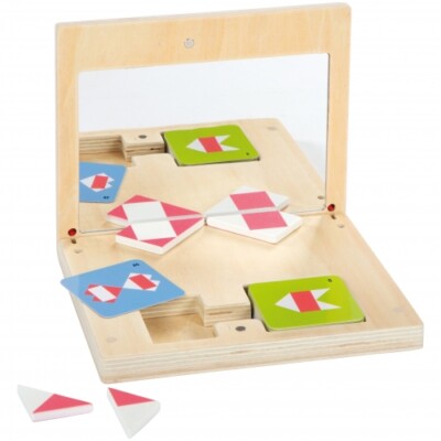 Symmetry Game With Mirror - Educate