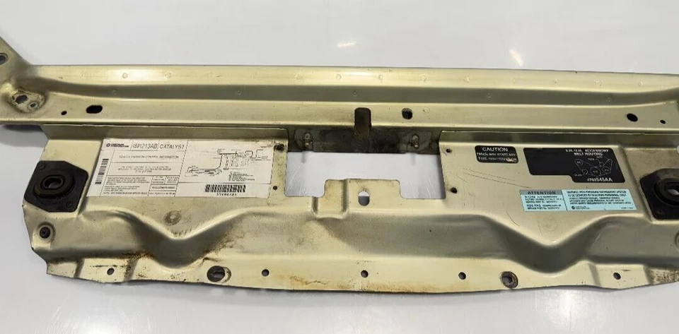 Chrysler LHS 1999 radiador núcleo soporte panel superior genuino fabricante original usado pieza Mopar Foto 3 de 4