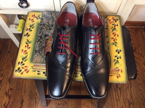 Leather Oxfords Shoes 