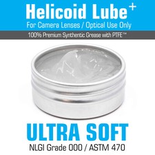Helicoid Grease -ULTRA SOFT- 5ml/15ml for Camera Lens Servicing MADE IN UK
