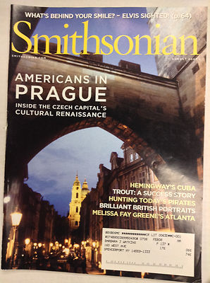 Smithsonian Magazine Americans In Prague August 2007 041017nonr | eBay