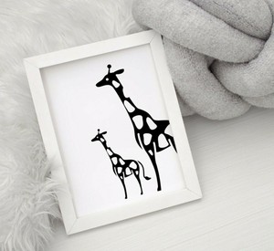 giraffe room decor