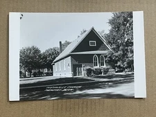 Postcard RPPC Memphis MI Michigan Methodist Church Vintage Real Photo PC