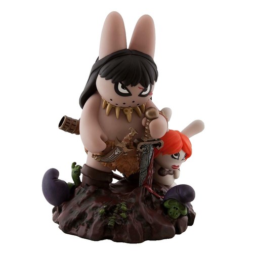 FRANK Mysterio Death Squad Clear Soft Vinyl Figure Mint Pink JP