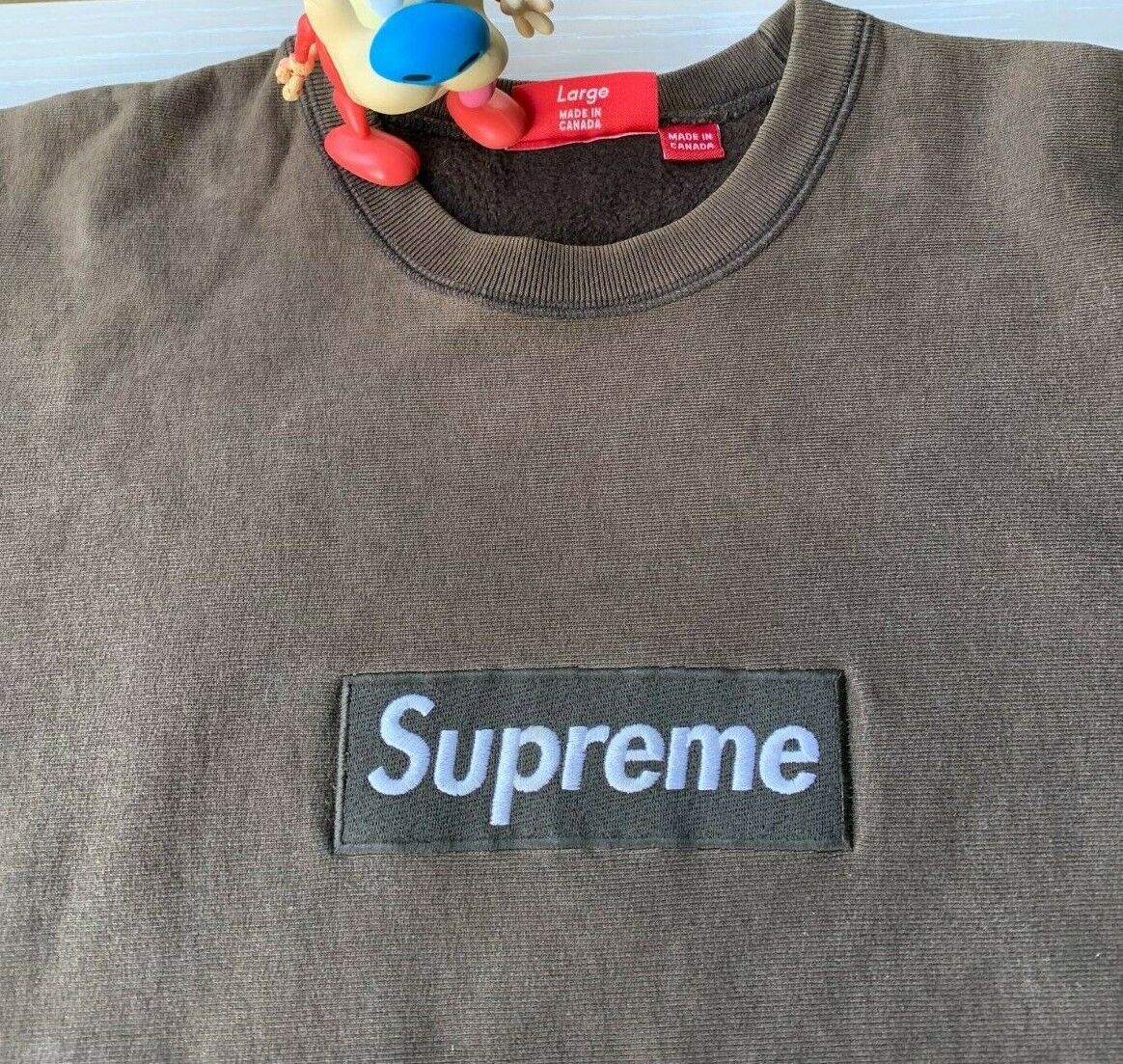 Rare Supreme Brown Box Logo Crewneck L 2005 FW Bogo 2Pac Rare Supreme Brown Box Logo Crewneck L 2005 FW Bogo 2Pac