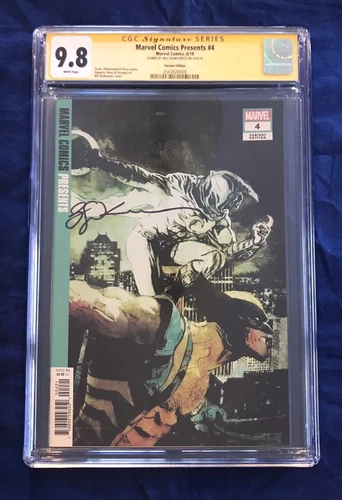Marvel Comics Presents #4 1:50 Variant CGC 9.8 Signed by Bill Sienkiewicz HOT!!!