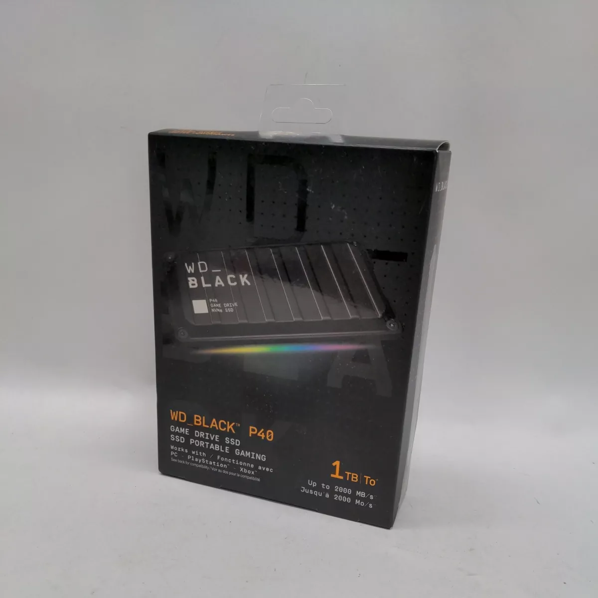 WD_BLACK P40 Portable Gaming SSD Storage
