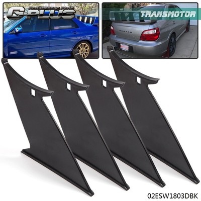 Fit For 15-18 Impreza WRX STI Sedan GRB/GH8 Rear Spoiler Wing Stabilizer New