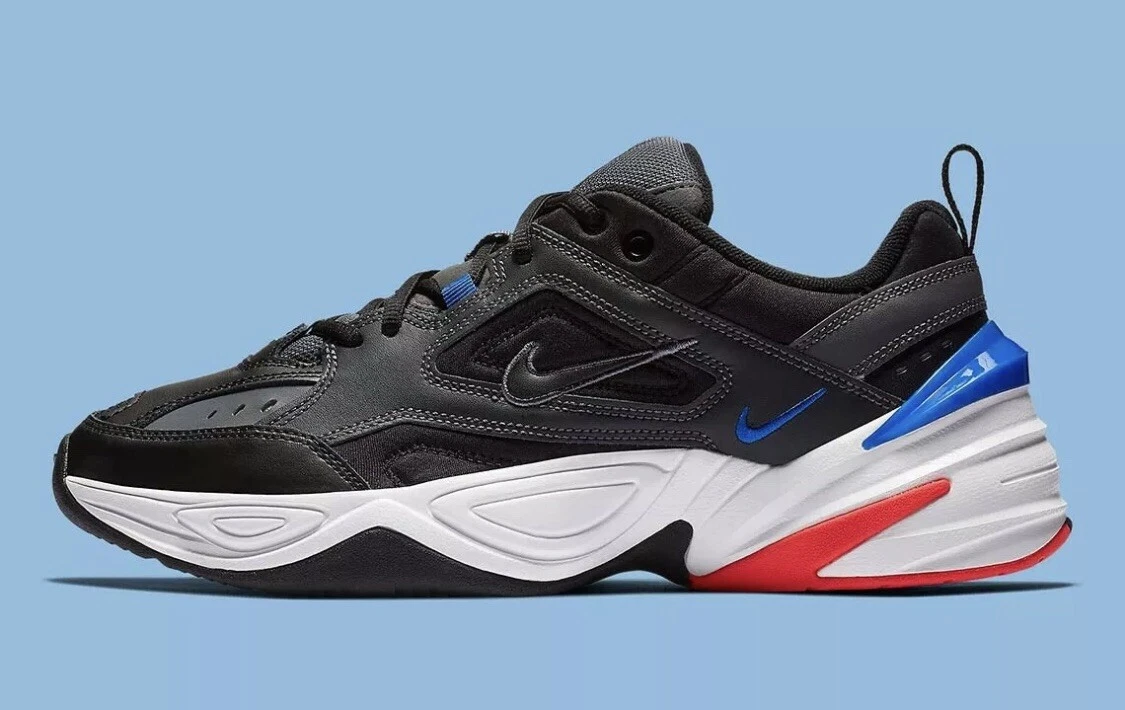 Nike Run M2K Tekno Paris Grey Black Sneakers AV4789 Mens 10 New Fast Ship
